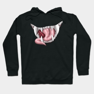 Mimic Maws (White) Hoodie